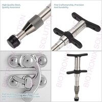 Portable Manual Chiropractor Tool Four-Head Chiropractic Adjuster for Deep Tissue Massage