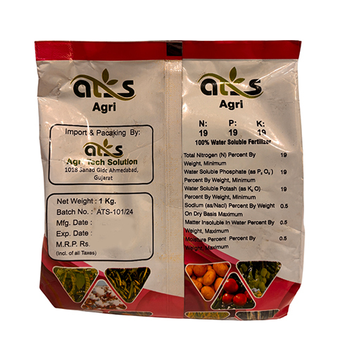 19-19-19 1kg Water Soluble Fertilizer - Physical State: Powder