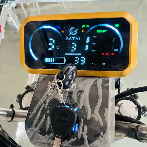 E Rickshaw Digital Speedometer - Material: Pvc