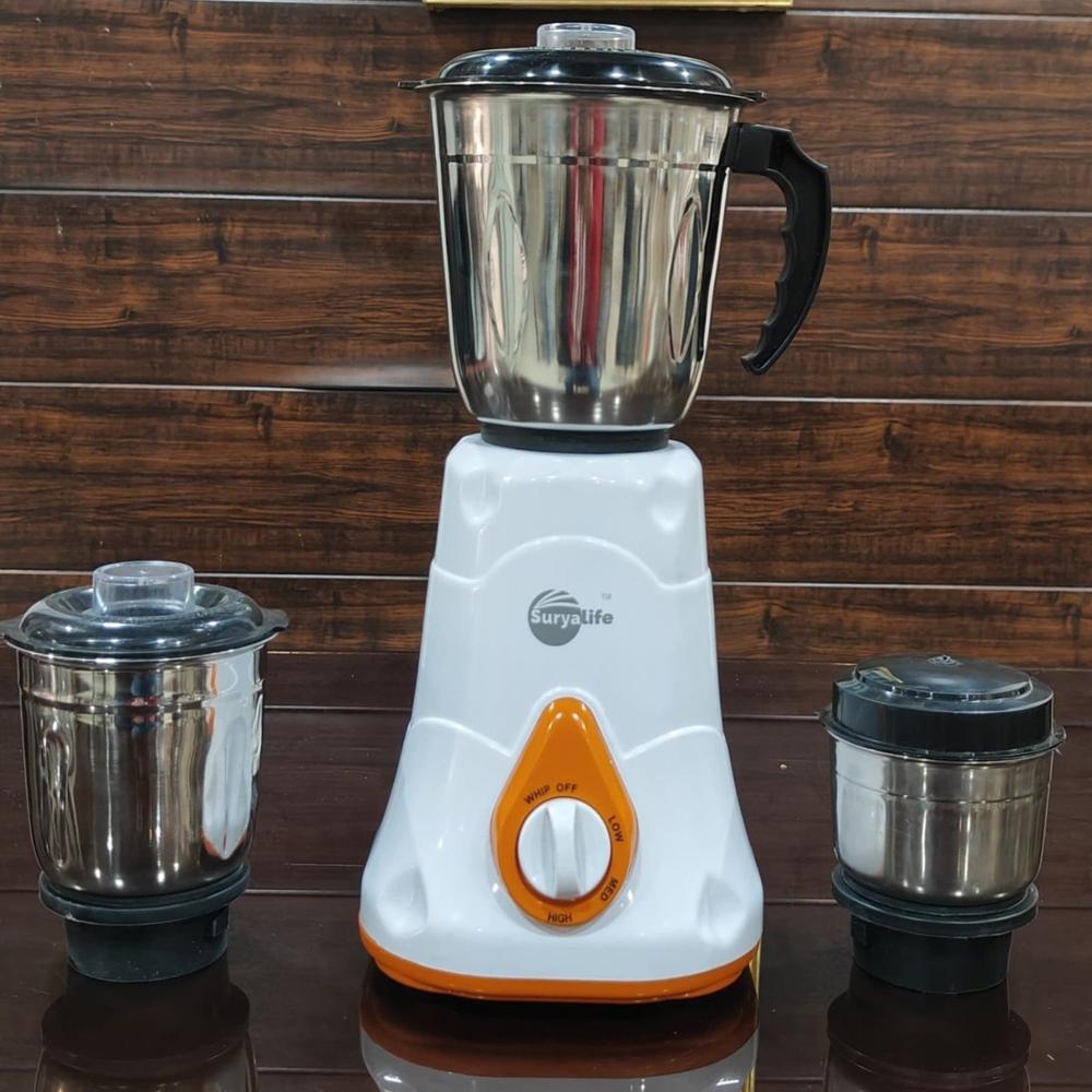 600W Mixer Grinder Qute 3 Jar