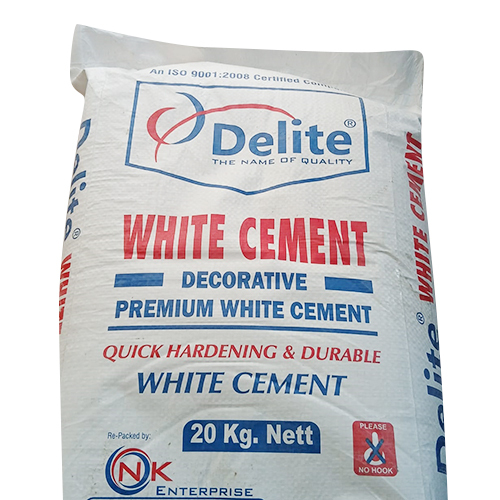 20kg Decorative Premium White Cement