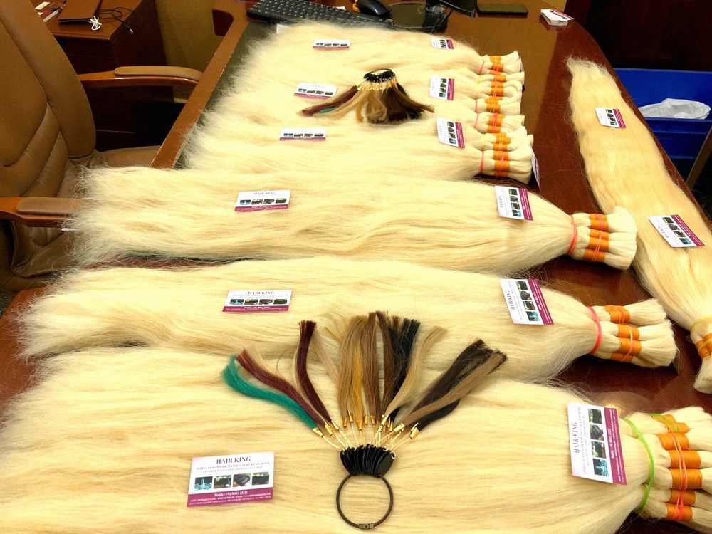 Raw Natural Bouncy Curly Hair in Chennai