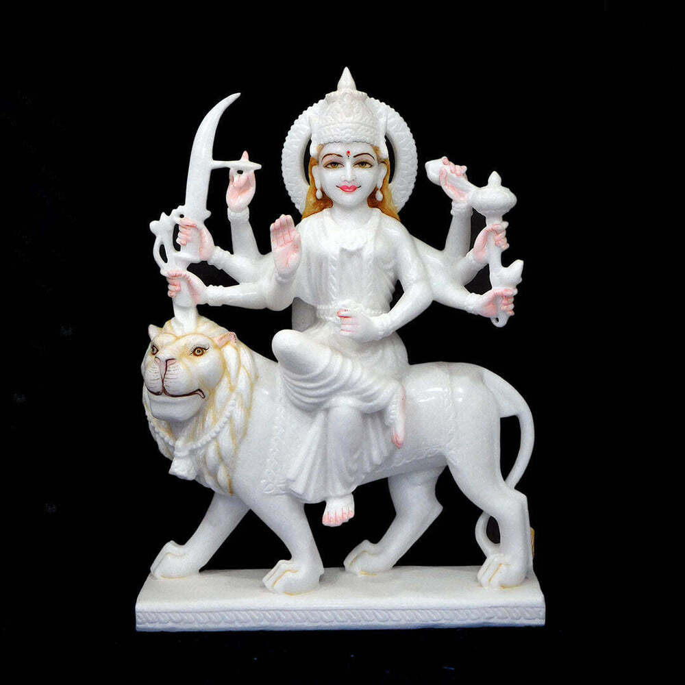 Durga viyetnam marble statue