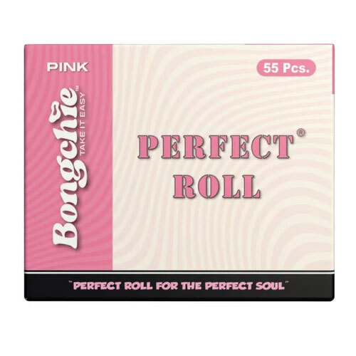 Bongchie Perfect Roll Pre Rolled Pink Smoking Cones - Color: White