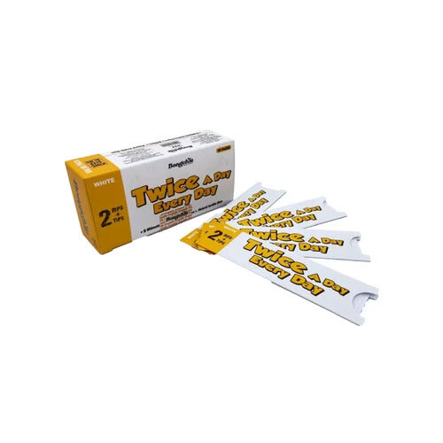 Bongchie Twice A Day White Ciga Rette Smoking Rolling Paper - Pulp Material: Wood Pulp