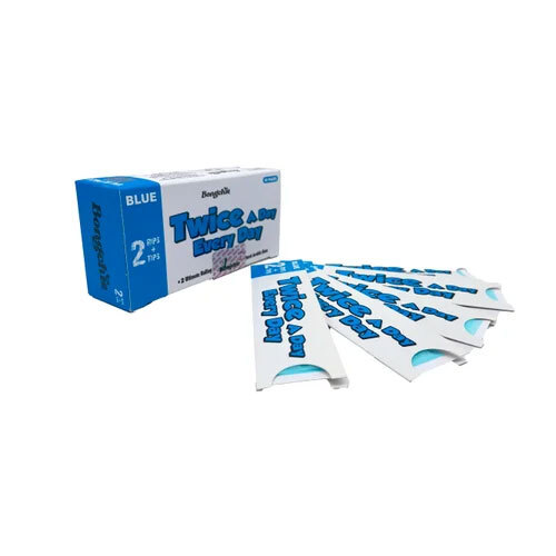 Bongchie Twice A Day Blue Ci gar ette Smoking Rolling Paper