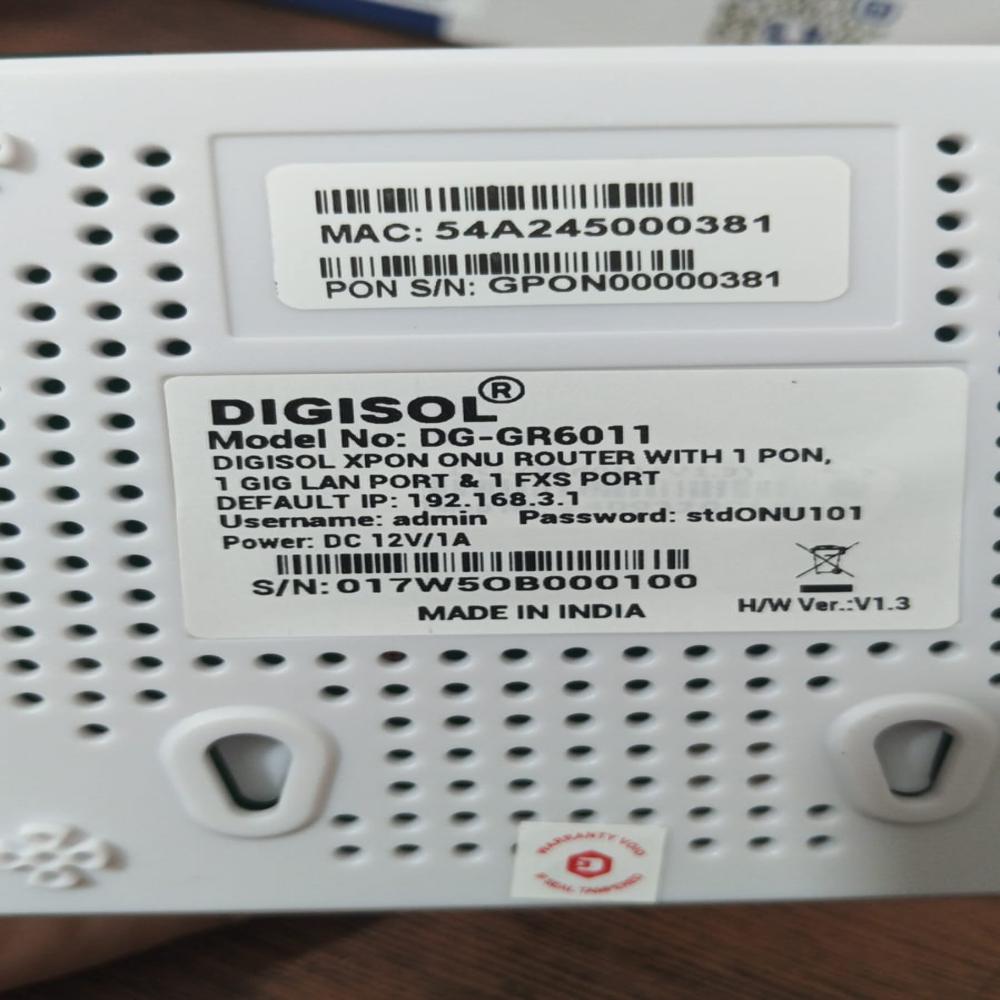 DIGISOL ONU 6011