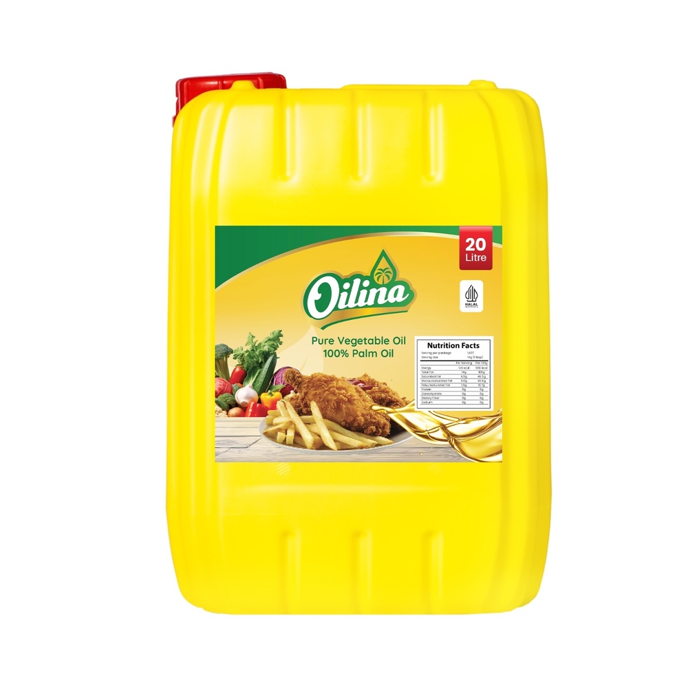 Better Quality Olein Vegetable Cooking Oil + Vitamin A With 100% Pure Palm Oil Jerry Can 20L