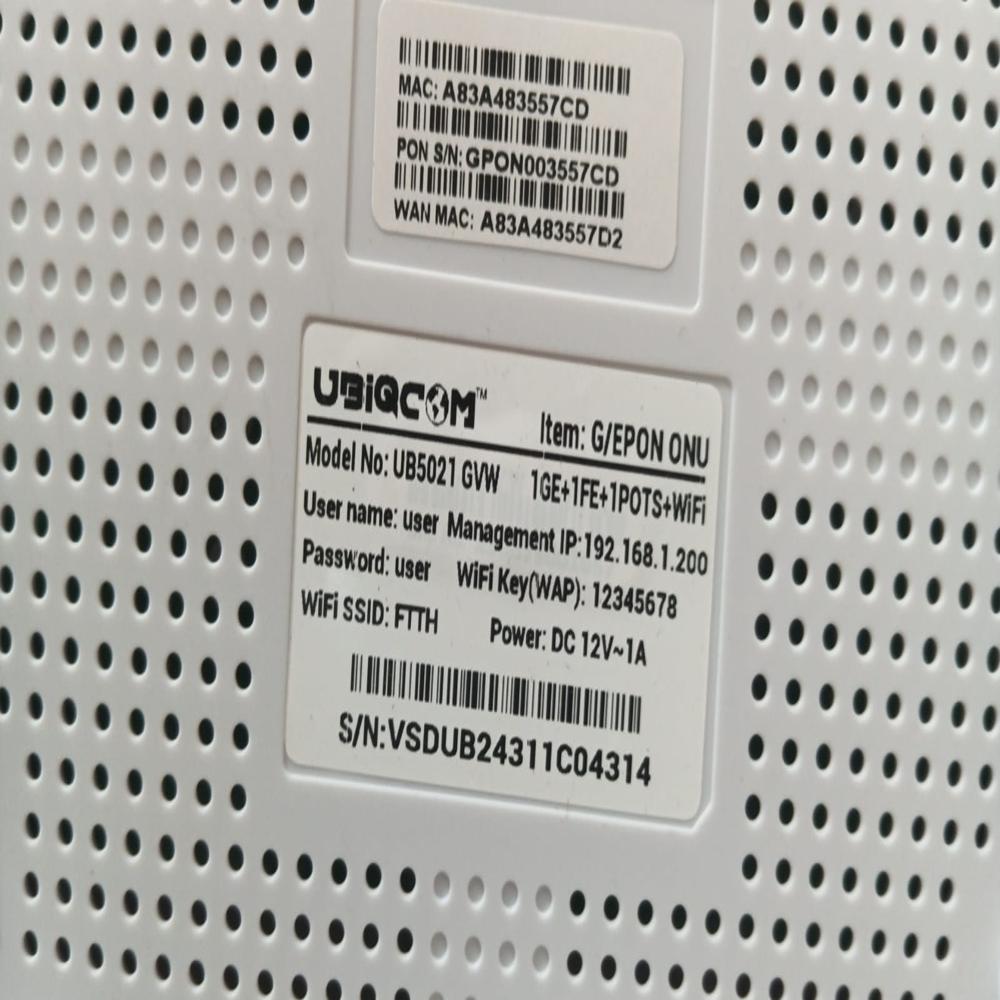 Ubicom Single Band - Application: No