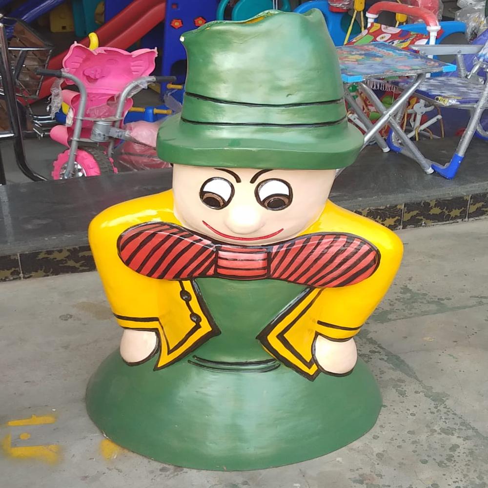 FRP Rabbit Dustbin
