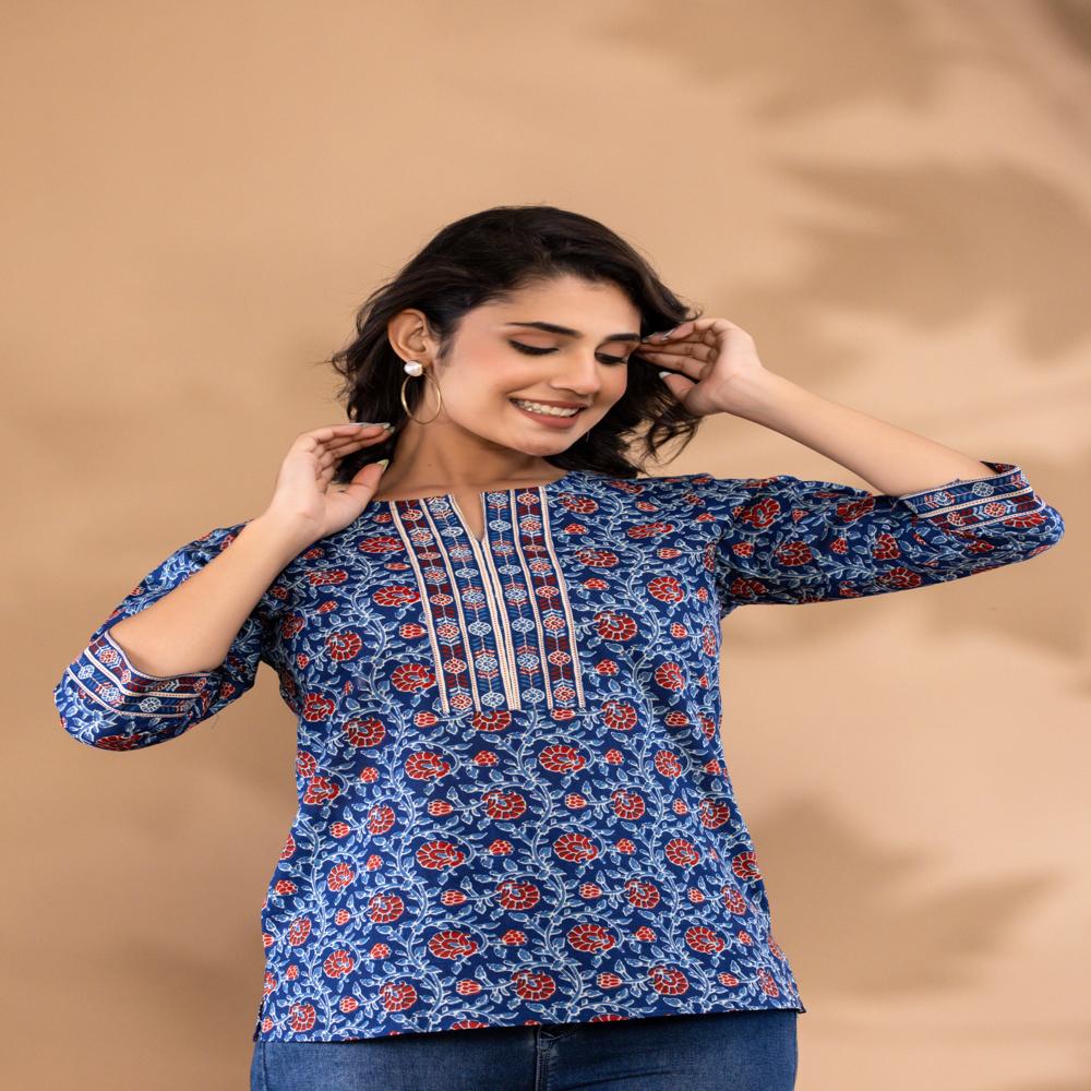 Cotton Short Kurti