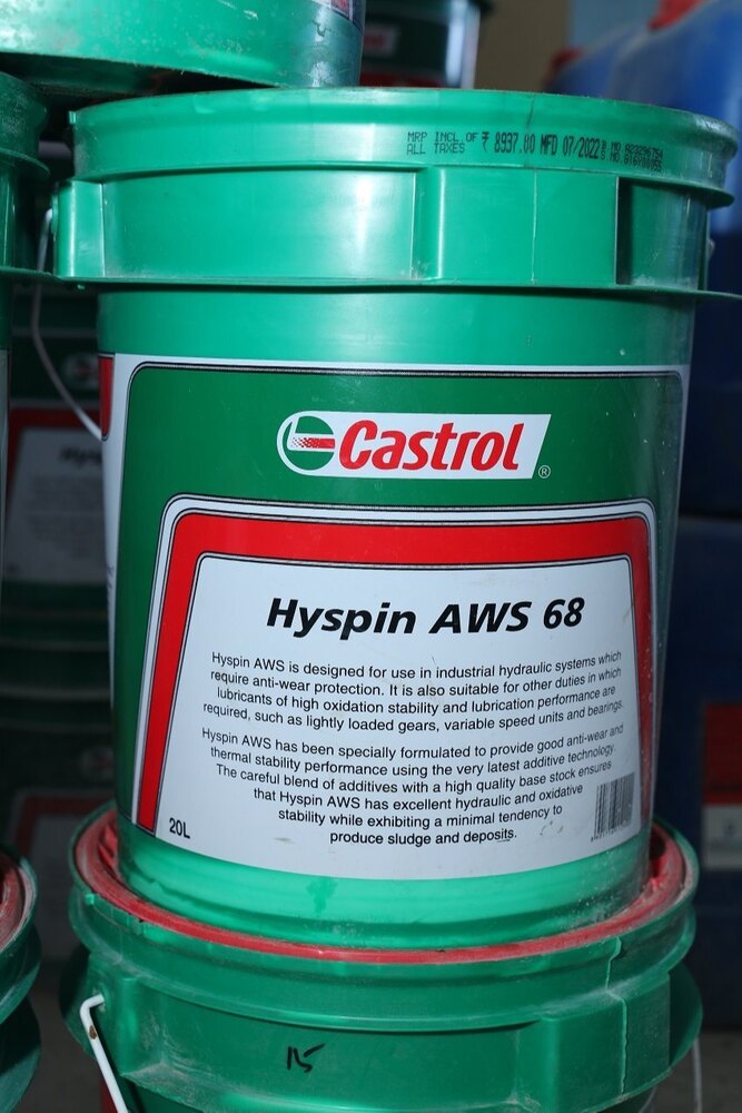 Castrol Hyspin AWS 68 sc (Pack Of 210 Liter)