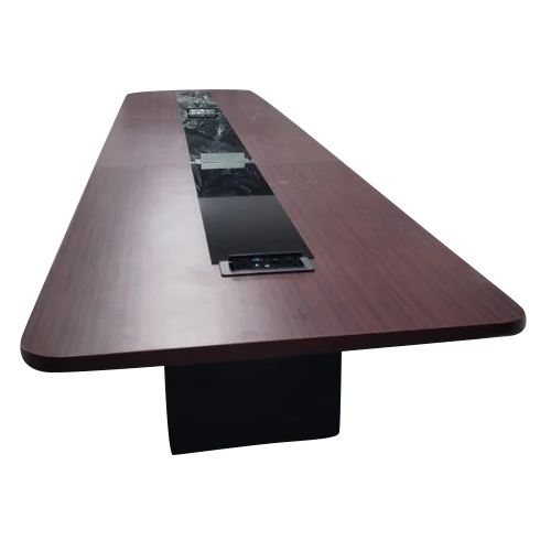 10 Feet Plywood Conference Table - Color: Brown