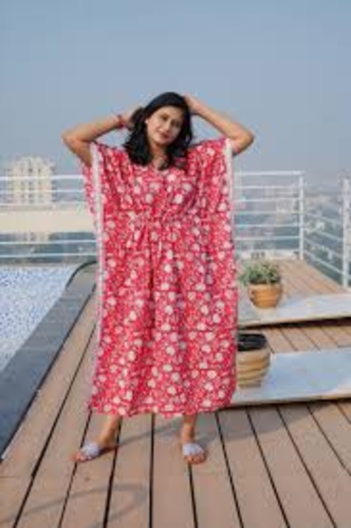 Women Designer Cotton Kaftan
