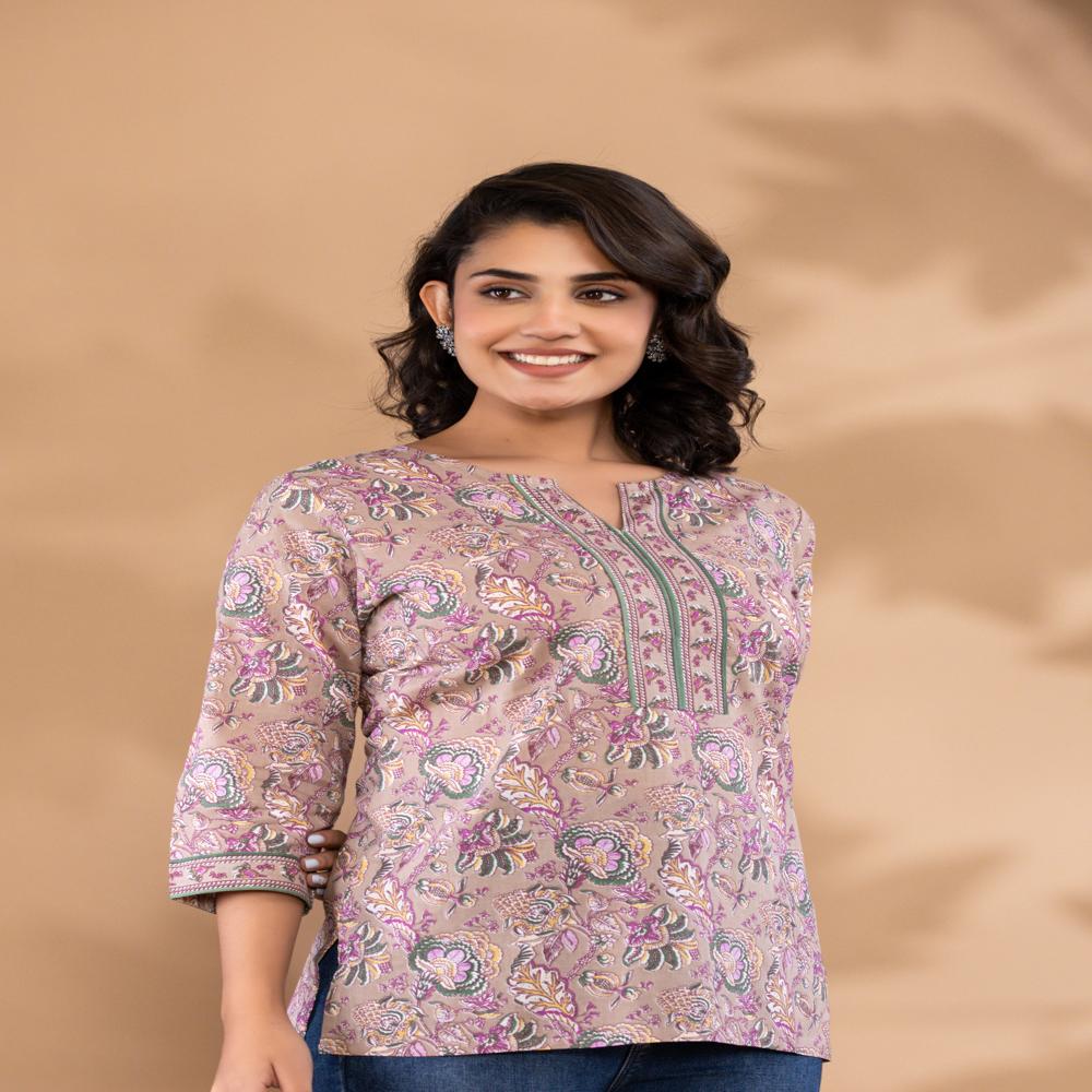Cotton Short Kurti