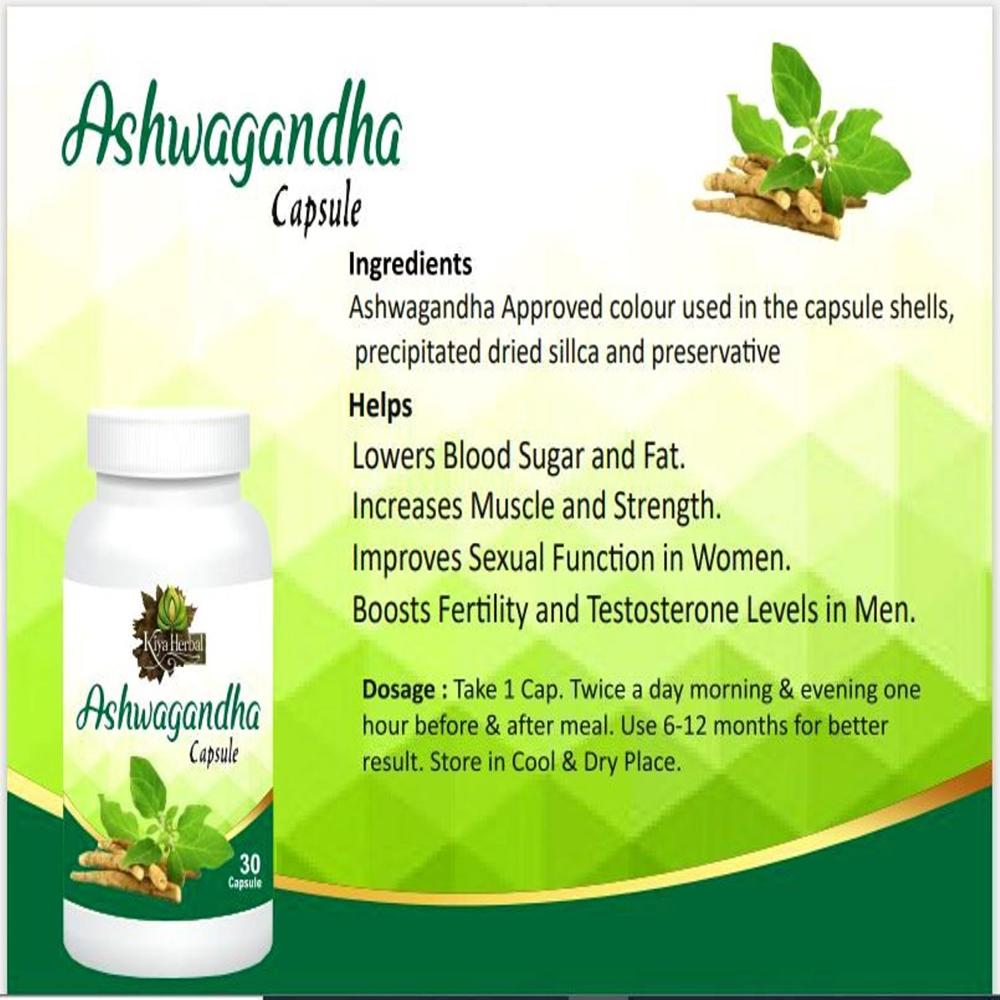 Bulk ashwagandha capsules 30capsule