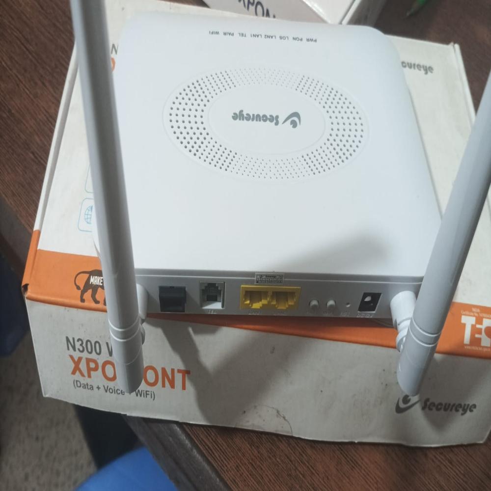 Secureye 1110 - Features: Key Features: Dual-mode: Gpon/epon Wireless Speed: 300 Mbps (802.11n) Lan Ports: 1 X 10/100/1000 Mbps
