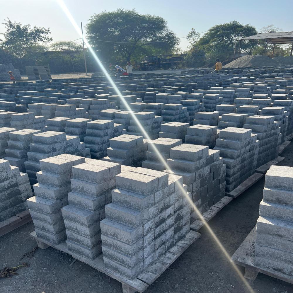 Cement Brick - Cement And Sand Mix, 200x100x100 Mm, Gray | High Strength And Durability, Fire And Pest Resistant, Cost-effective, Eco-friendly