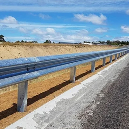 W Section Metal Beam Crash Barrier