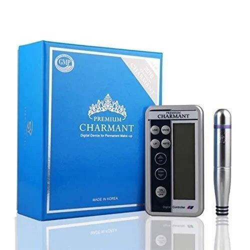 Electric Digital Permanent Eyebrow Lip Eyeliner Tattoo Pen Makeup Machine with Pen LCD Display