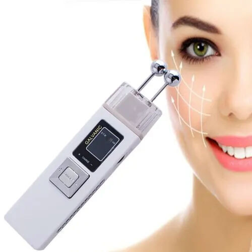 Kostech Mini Portable Galvanic Microcurrent Eye Massager Wrinkle Dark Circles Instrument - Color: White
