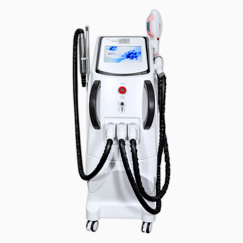 Ipl, Nd Yag & Rf 3in1 Laser Machine - Color: White