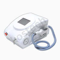 Portable Ipl Laser Hair Removal Machine - Fiber Material, Standard Size, White Color | 50 Hertz Frequency, 220 Volt Power Source, 1-year Warranty