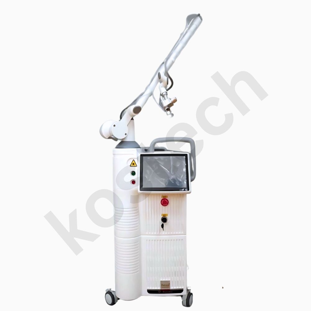 CO2 Fractional Laser Machine - Fiber Material, 55x65x110cm Size, White Color | 50Hz Frequency, Electric Power Source, 1-Year Warranty