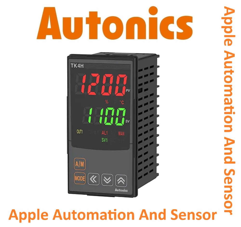 Autonics Tk4h-14cn Temperature Controller - 4-digit 7-segment Led Display, On/off & Pid Control, Ip65 Protection