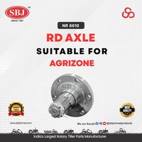 Rd Axle Suitable For Agrizone - Color: Silver