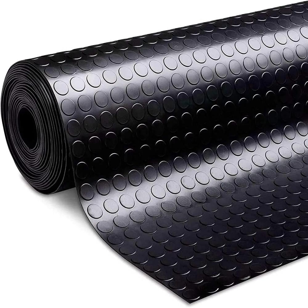 Stud Coin Mat - Color: Black