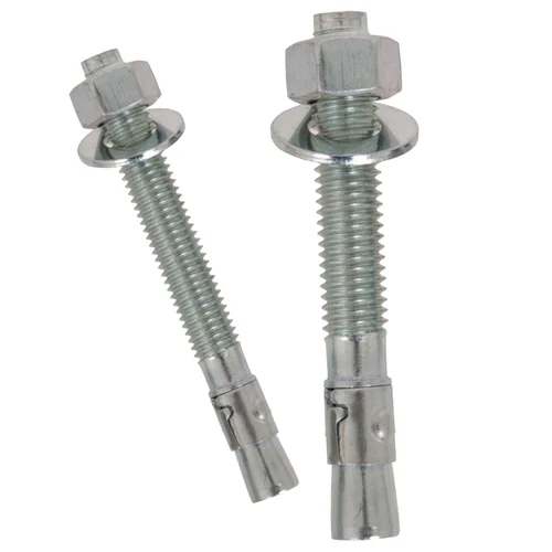 Metal Foundation Bolt - Color: Silver