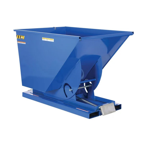 Heavy Duty Steel Hopper - Color: Blue
