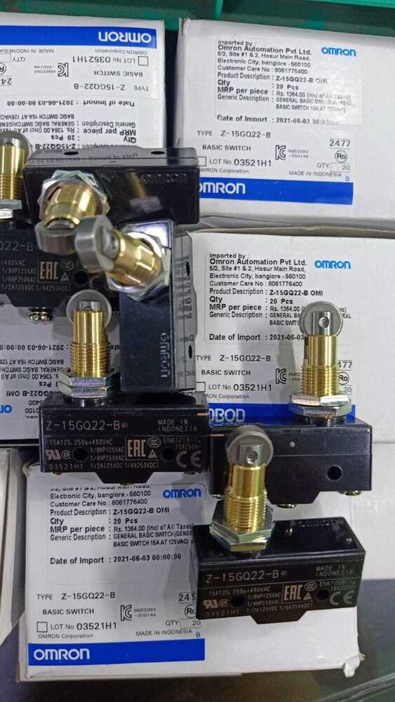 OMRON LIMIT SWITCH, Z-15GQ22-B