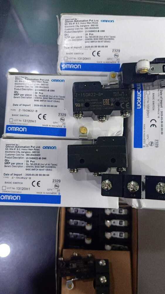OMRON LIMIT SWITCH, Z-15GW22-B