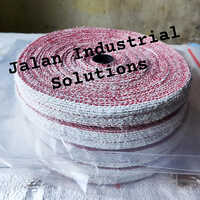 Asbestos Listing Tape - Nylon Material, Round Shape, Dust-free Application, Reliable White Tape For Secure Sealing Solutions