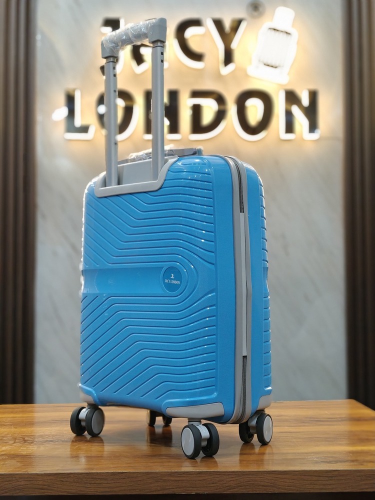 BLUE 2 PCS set trolley bag