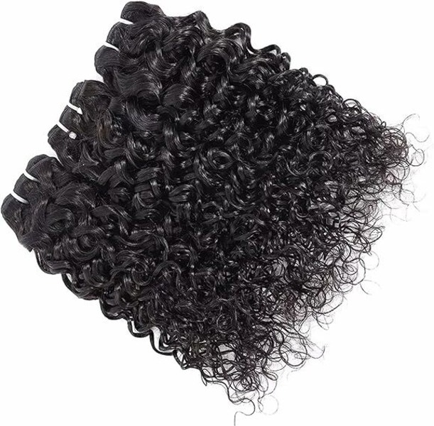 Brazilian Hair Bundle Deep Wave Human Hair 3 Bundles 10 12 14 Inch 100% Unprocessed Virgin Human Hair Extensions
