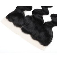 Brazilian Body Wave Transparent Lace Frontal Closure 100% Remy Hair