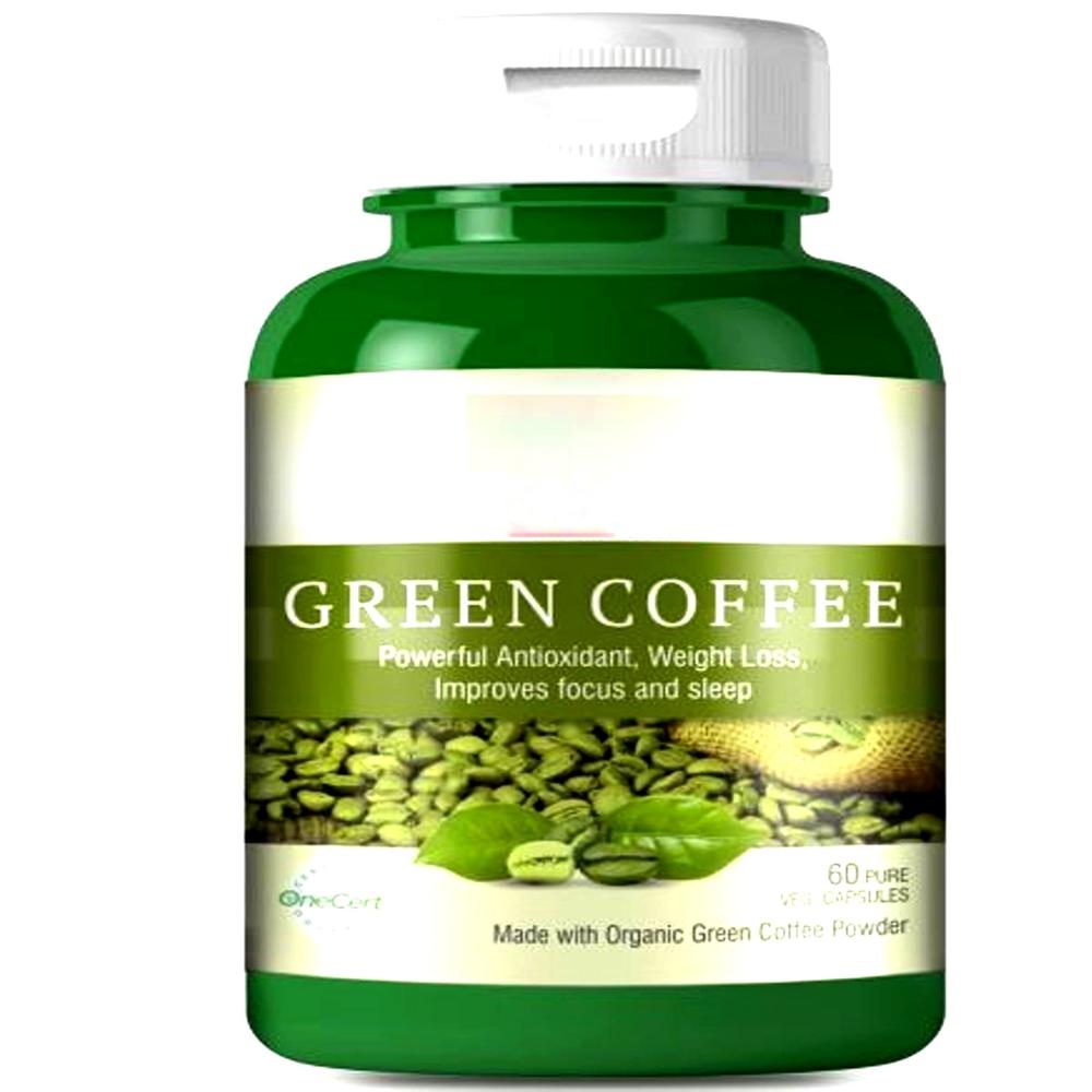 Green coffee bean extract capsules bulk 120 capsule