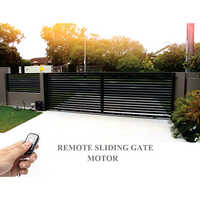 1000kg Remote Control Sliding Gate - Color: Black