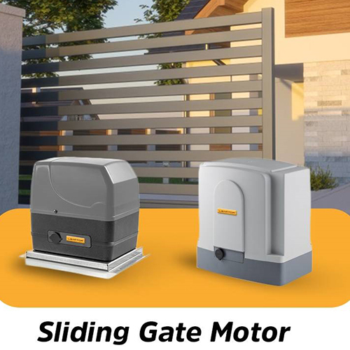 Industrial Sliding Gate Motor - Color: Black