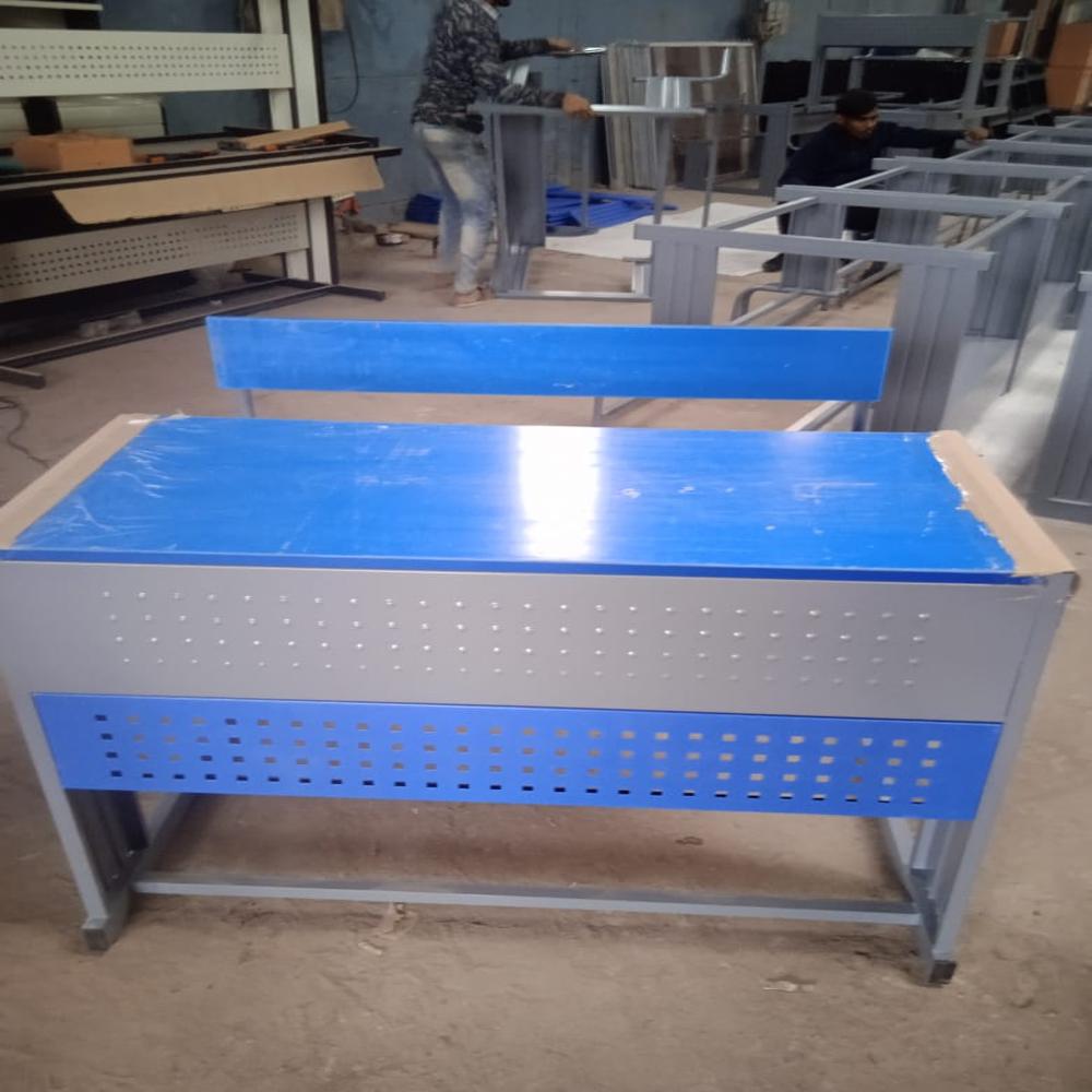Solid Wood Desk With Chair - Assembly: No Assembly Required