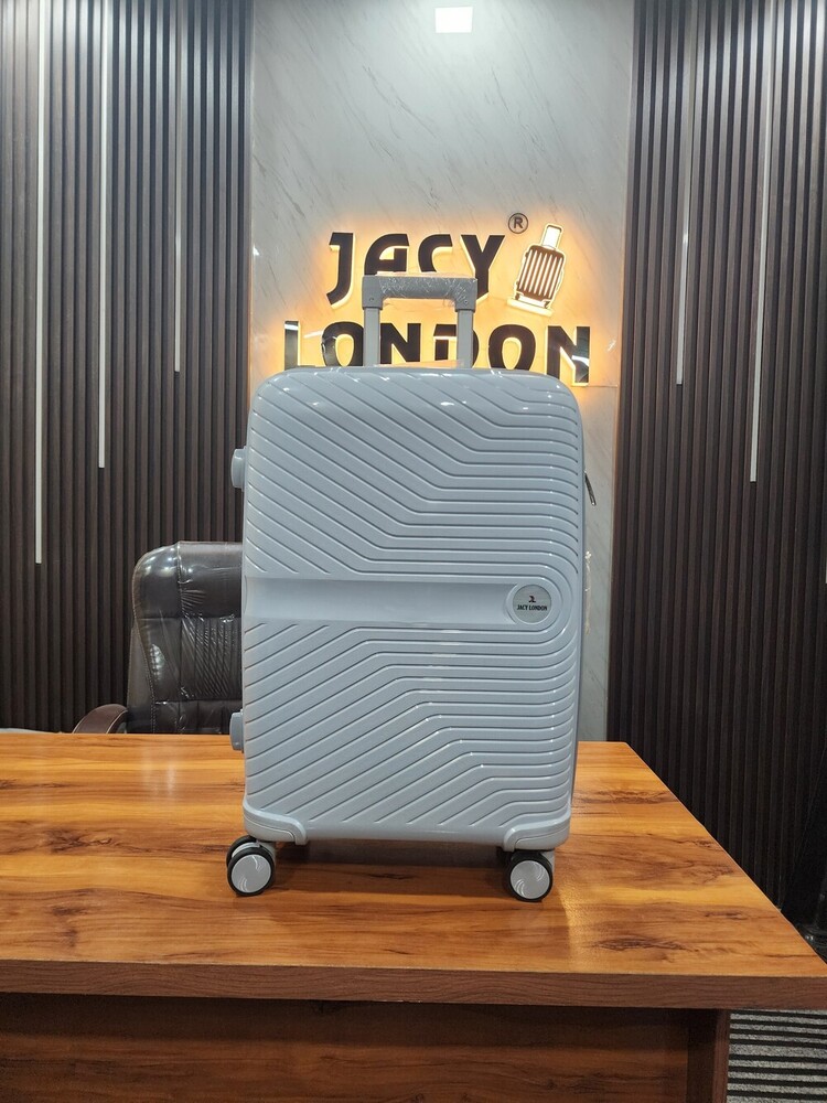 GREY  2 PCS set trolley bag