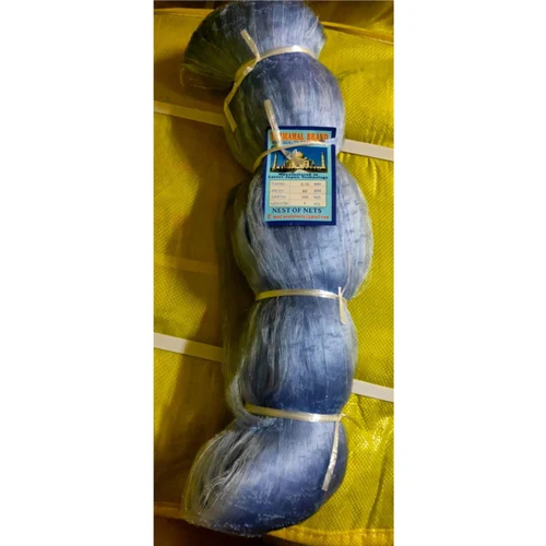 Light Blue Monofilament Fishing Net - Depth: 50  Meter (M)