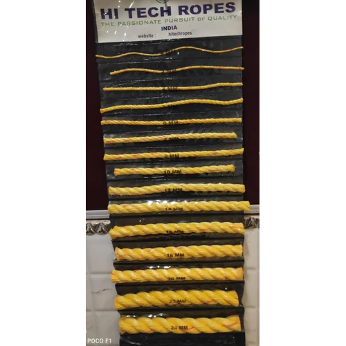 Hi Tech Pp Ropes - Color: Yellow