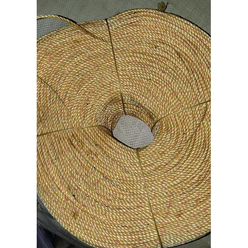 Yellow Polypropylene Rope - Standard Size, Twisted Style, Vibrant Yellow Color | Durable For Fishing Industry Applications, High Visibility