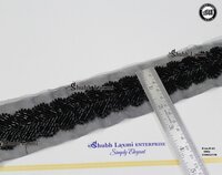 Cutdana Work Lace - Color: Black