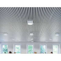 Aluminum Baffle Ceiling - Application: Industrial