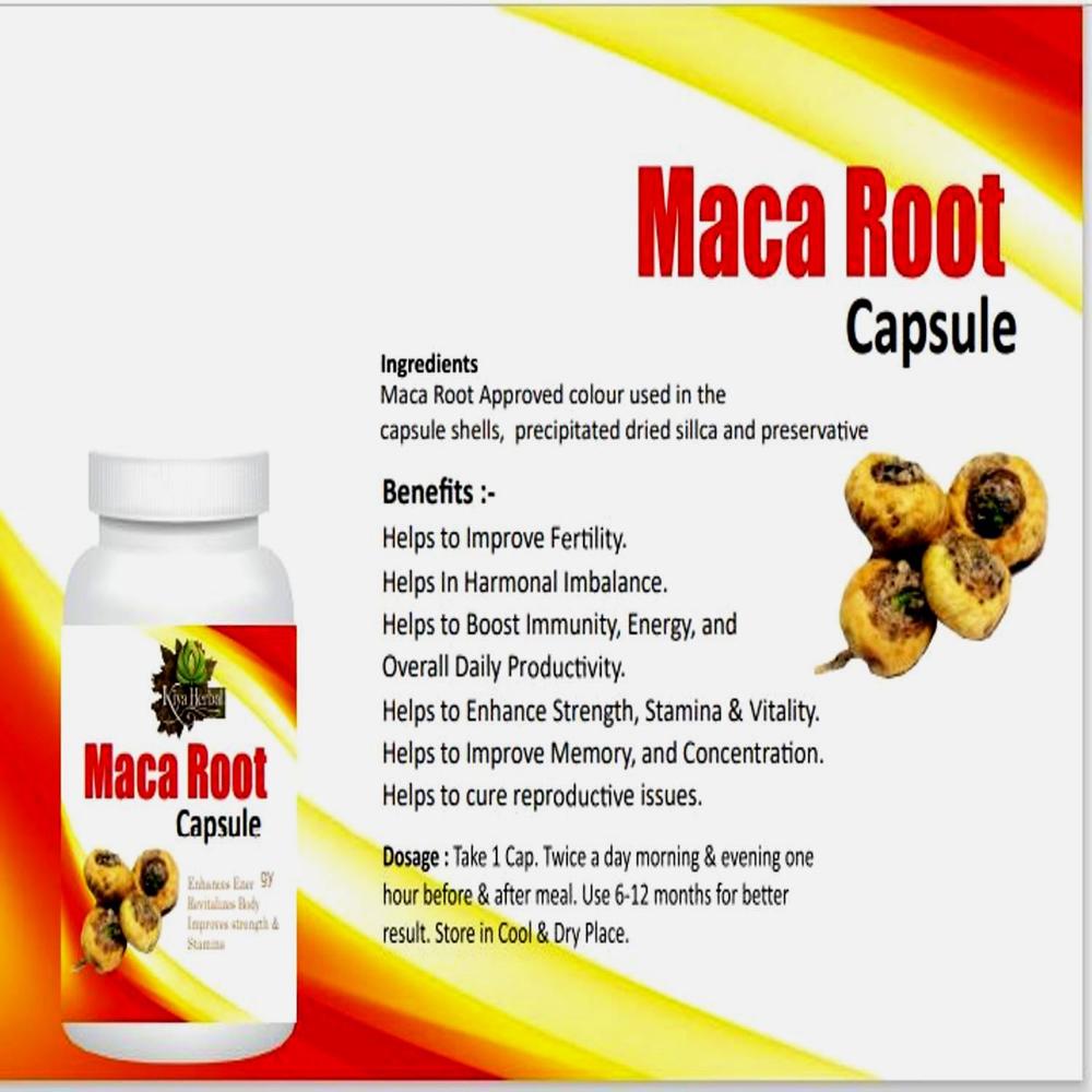 Bulk Maca Root capsules 30 capsule